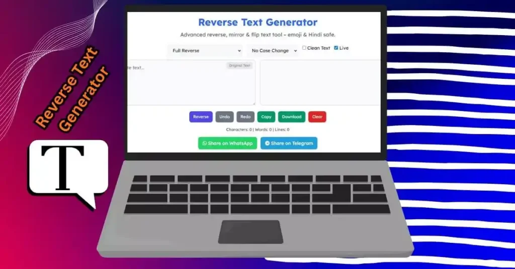 Reverse Text Generator